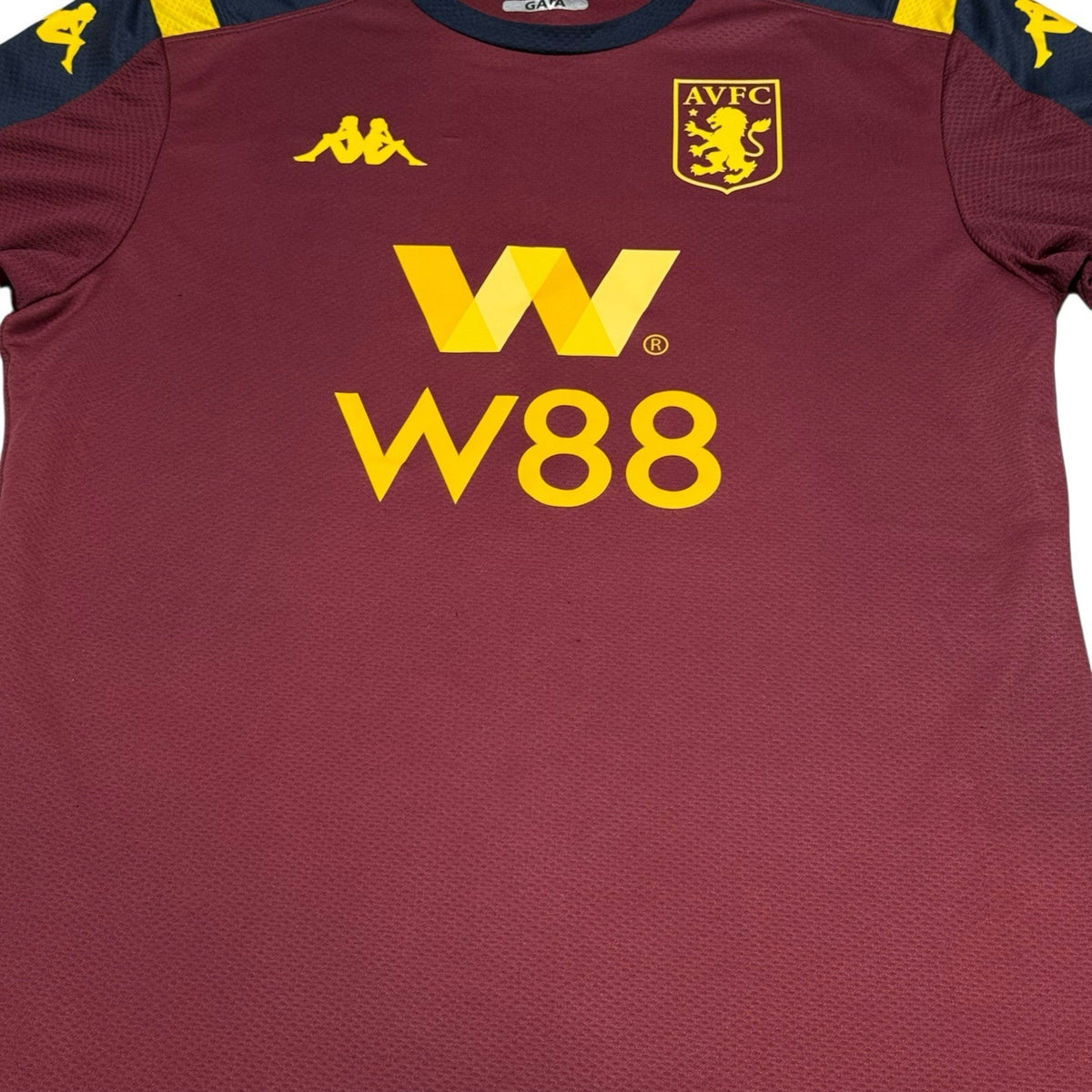 Aston Villa 2019 - 2020 training football shirt jersey Kappa Large