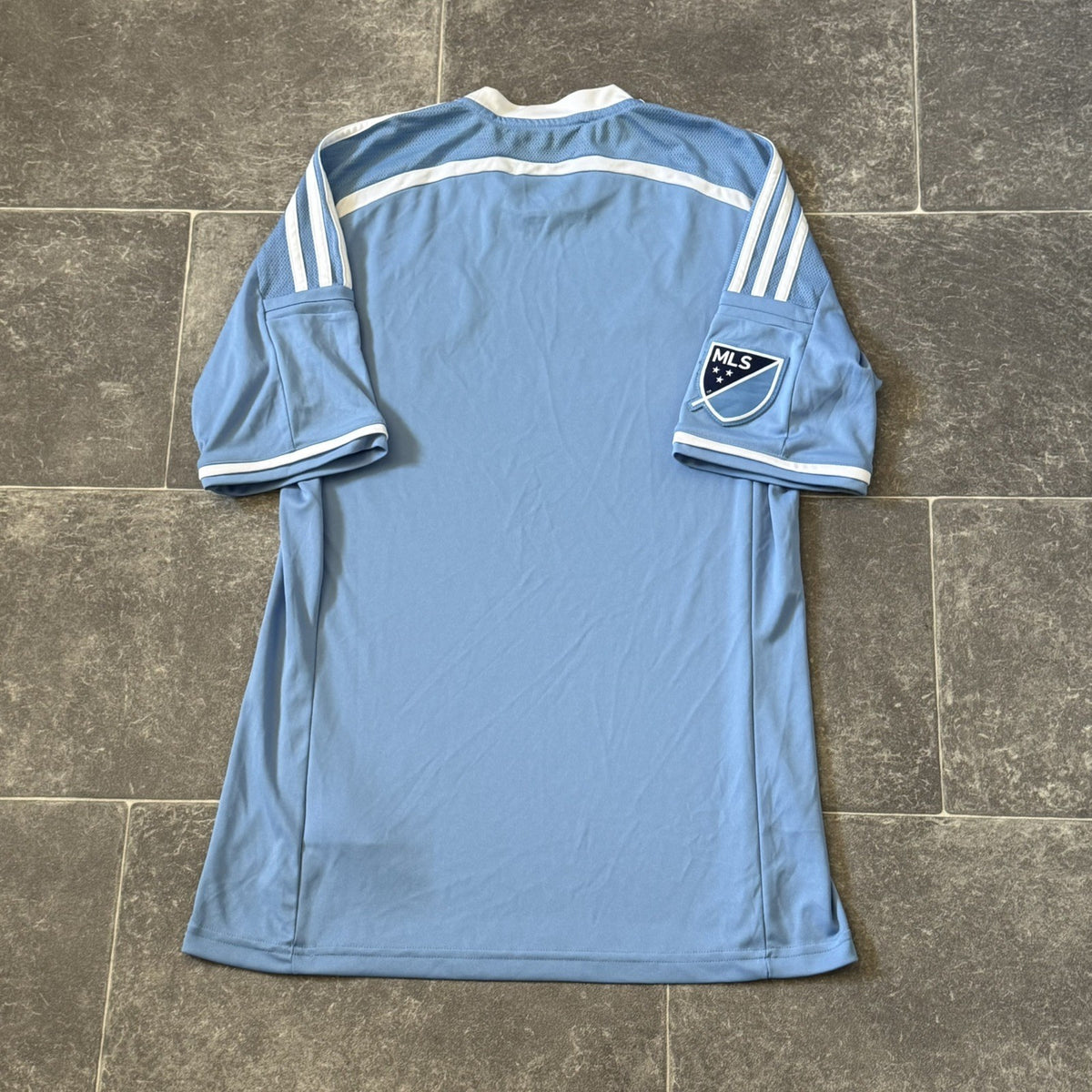 New York City FC Home Shirt 2015/16 NYCFC Soccer Jersey Adidas Men’s Small