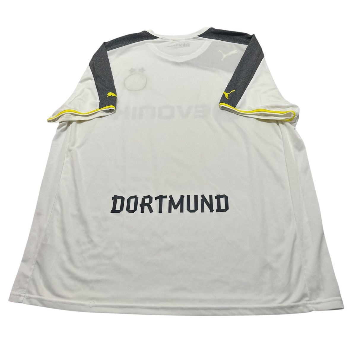 Borussia Dortmund Football Shirt AWAY Puma Short Sleeve Jersey Men’s Size XXXL