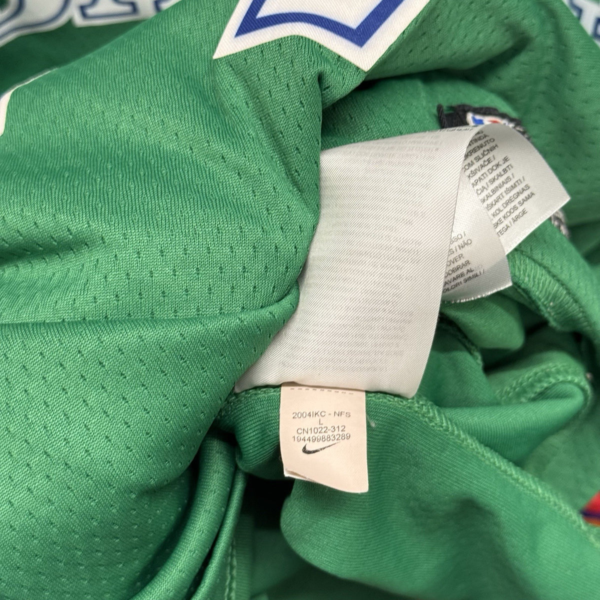 Nike Dallas Mavericks Jersey Men's Large Green Luka Doncic Classic Swingman #77