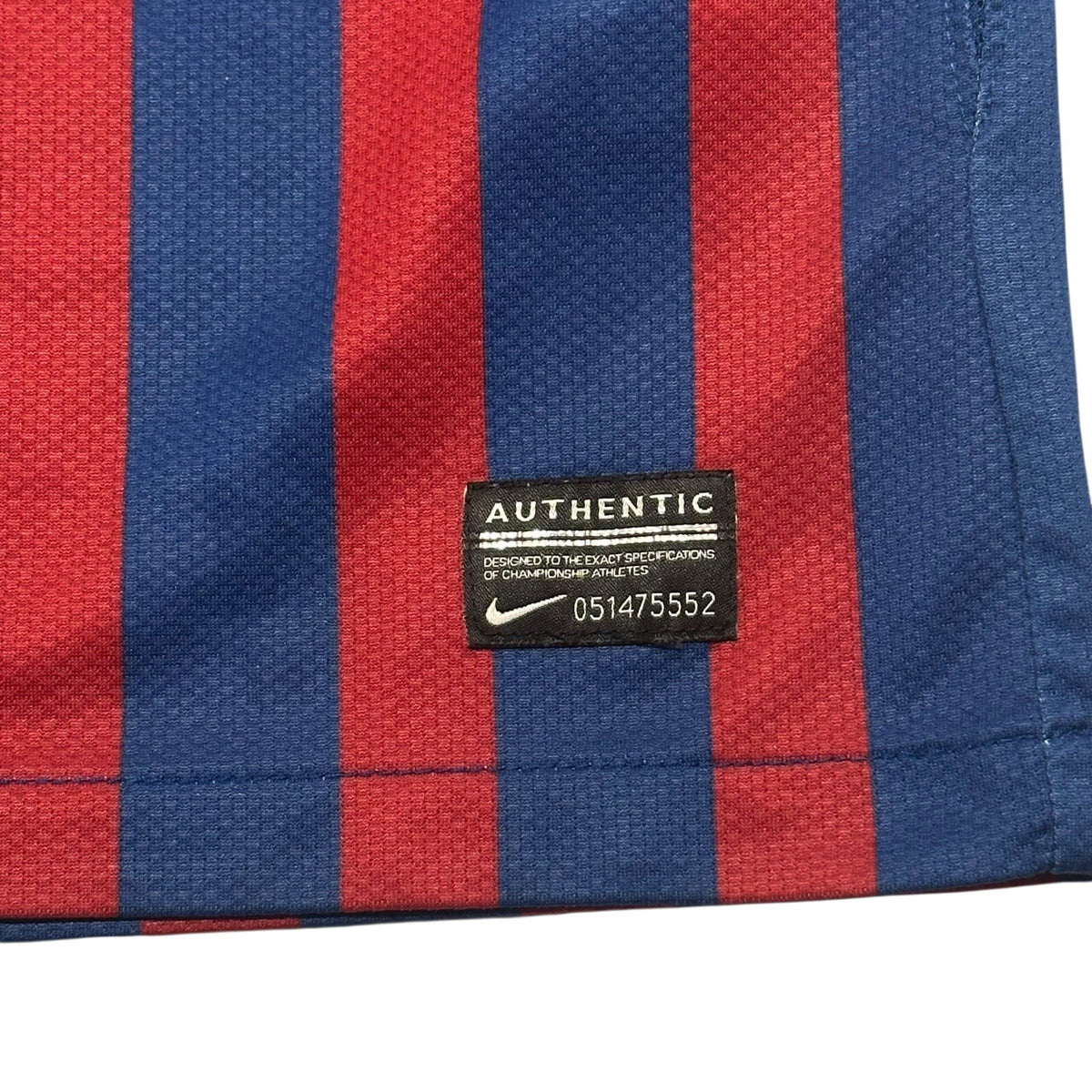 Original Authentic Nike Barcelona 2011/2012 Home Shirt Mens Small