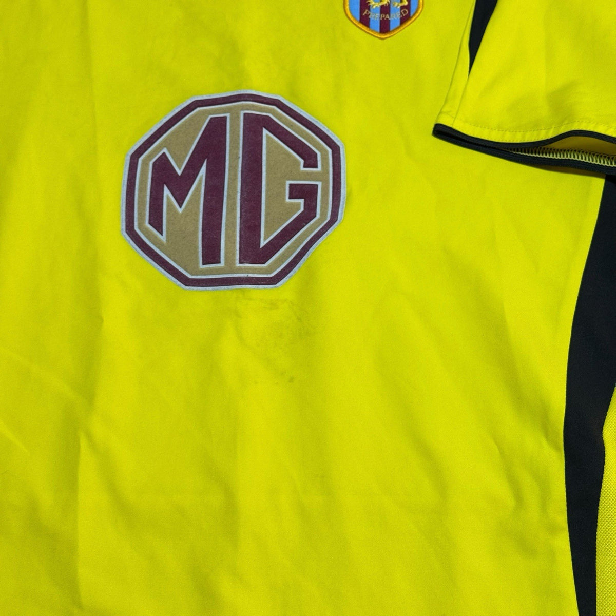Aston Villa 2003-2004 Away Football Shirt Small Adults Diadora Soccer Jersey