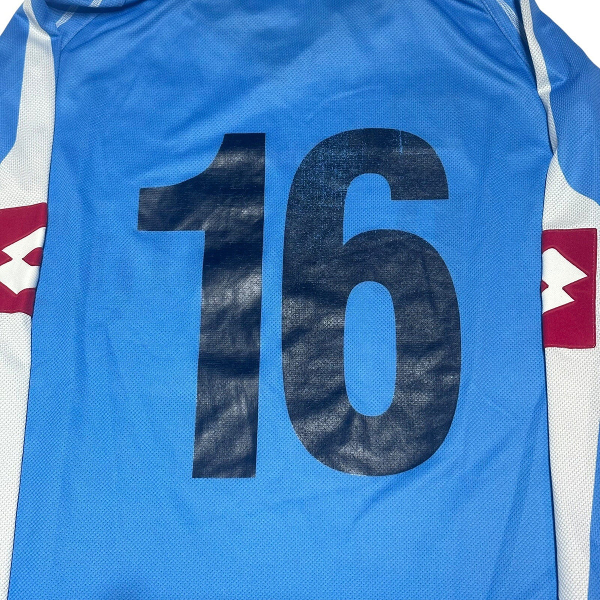 Vintage Chievo Verona Football Shirt Mens Small Blue Lotto 2003/04 Third Kit