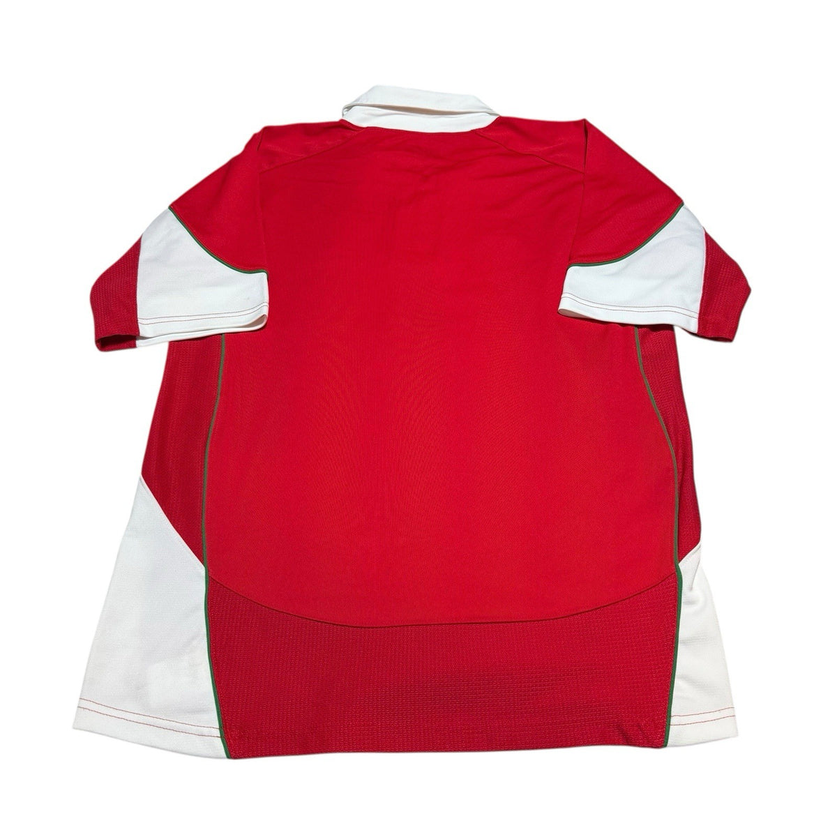 Under Armour Wales Rugby Shirt Home 2008 2009 Red Mens Medium