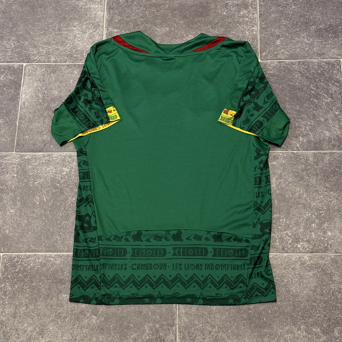 CAMEROON 2014 2015 HOME FOOTBALL SHIRT PUMA NATIONAL TEAM JERSEY SIZE MEDIUM