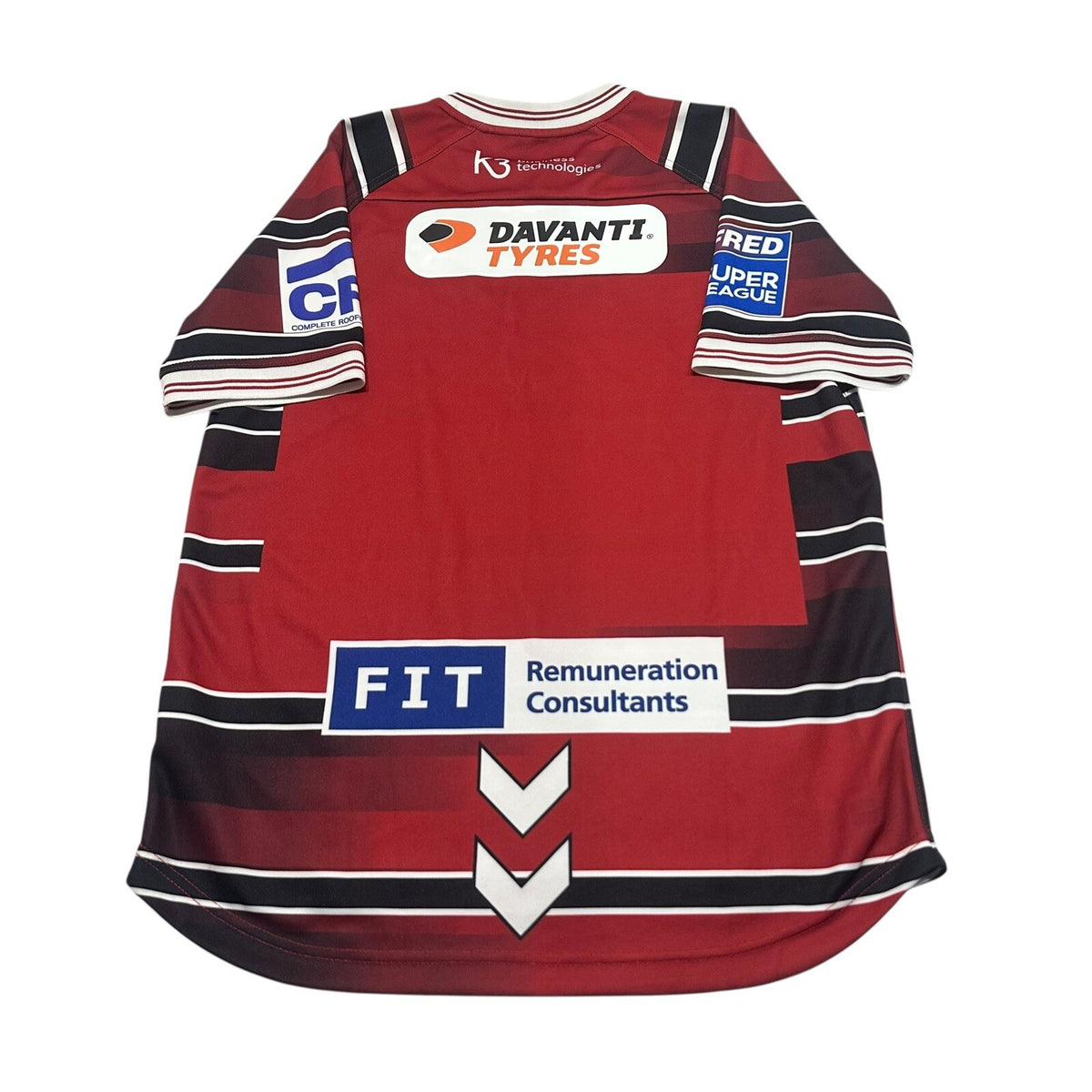 Wigan Warriors Rugby Shirt Jersey Hummel 2021 Small Adults