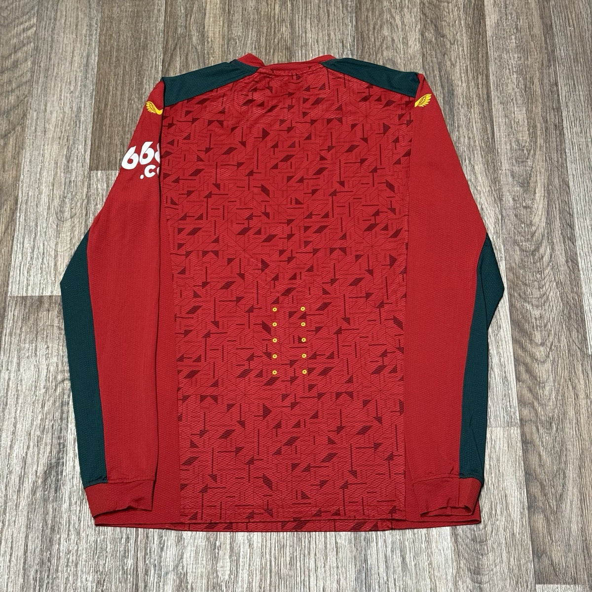 Wolves Away Shirt 2023-2024 Long Sleeve Football Jersey Size Small