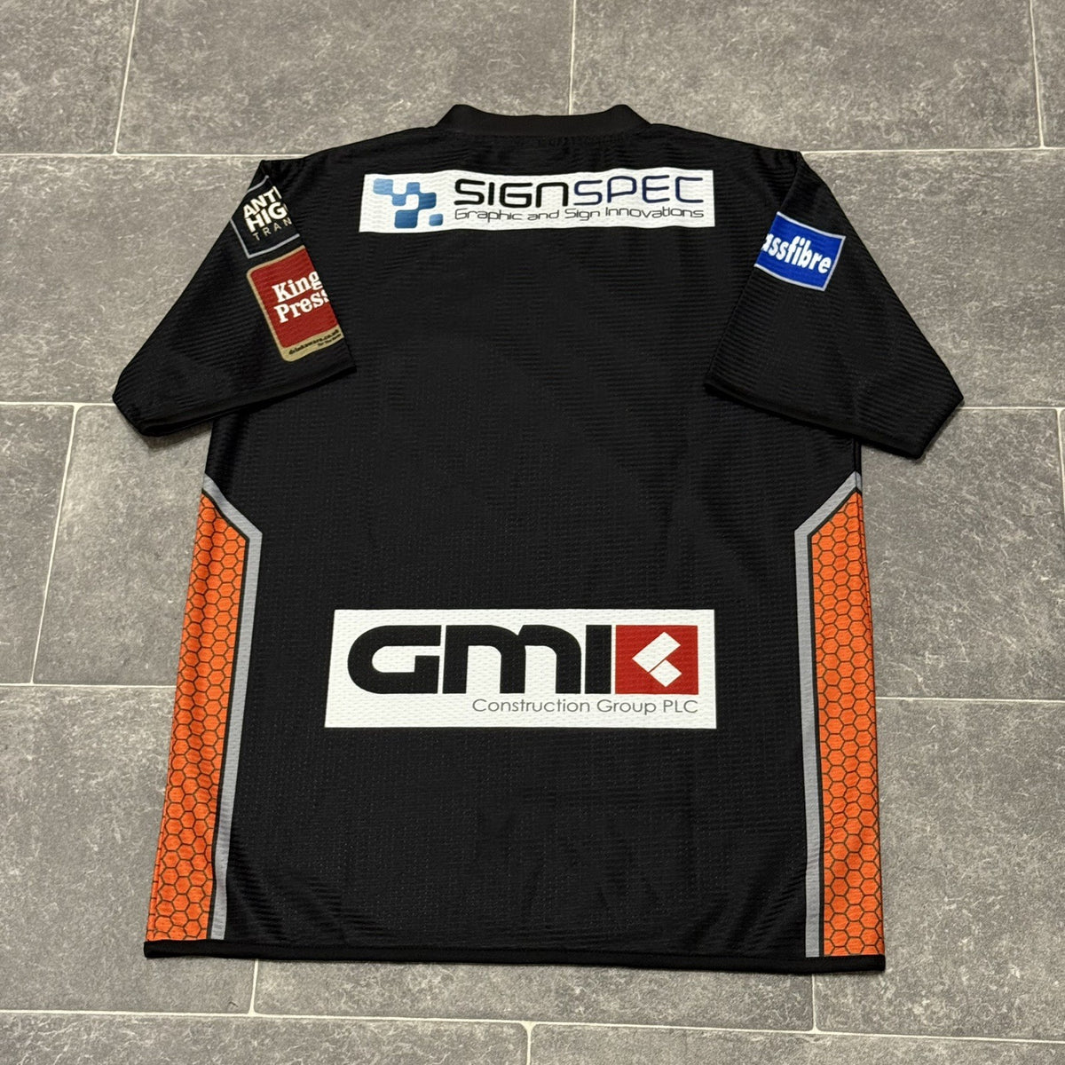 Castleford Tigers 2017 Away Rugby League Shirt Xblades Jersey Size Small Adults