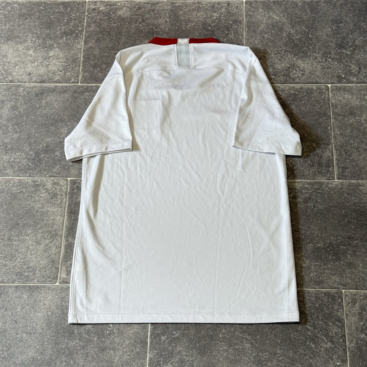 POLAND 2018 2019 HOME FOOTBALL SHIRT NIKE NATIONAL TEAM JERSEY SIZE SMALL