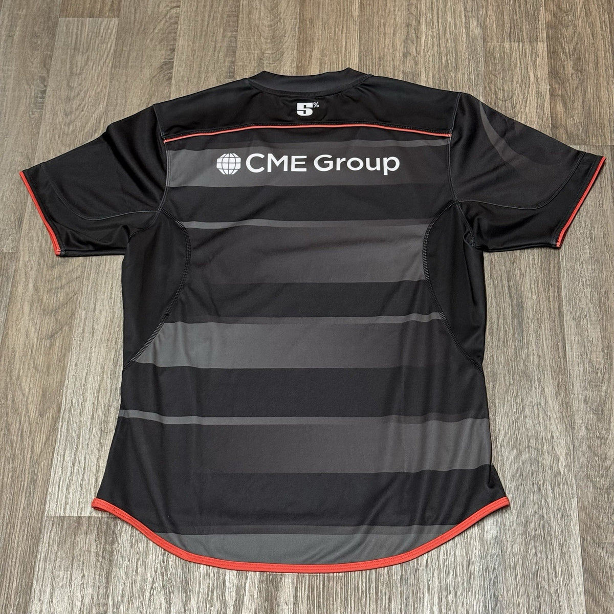 Saracens Rugby Union Shirt BLK Large Home Kit Jersey London 2016 2017