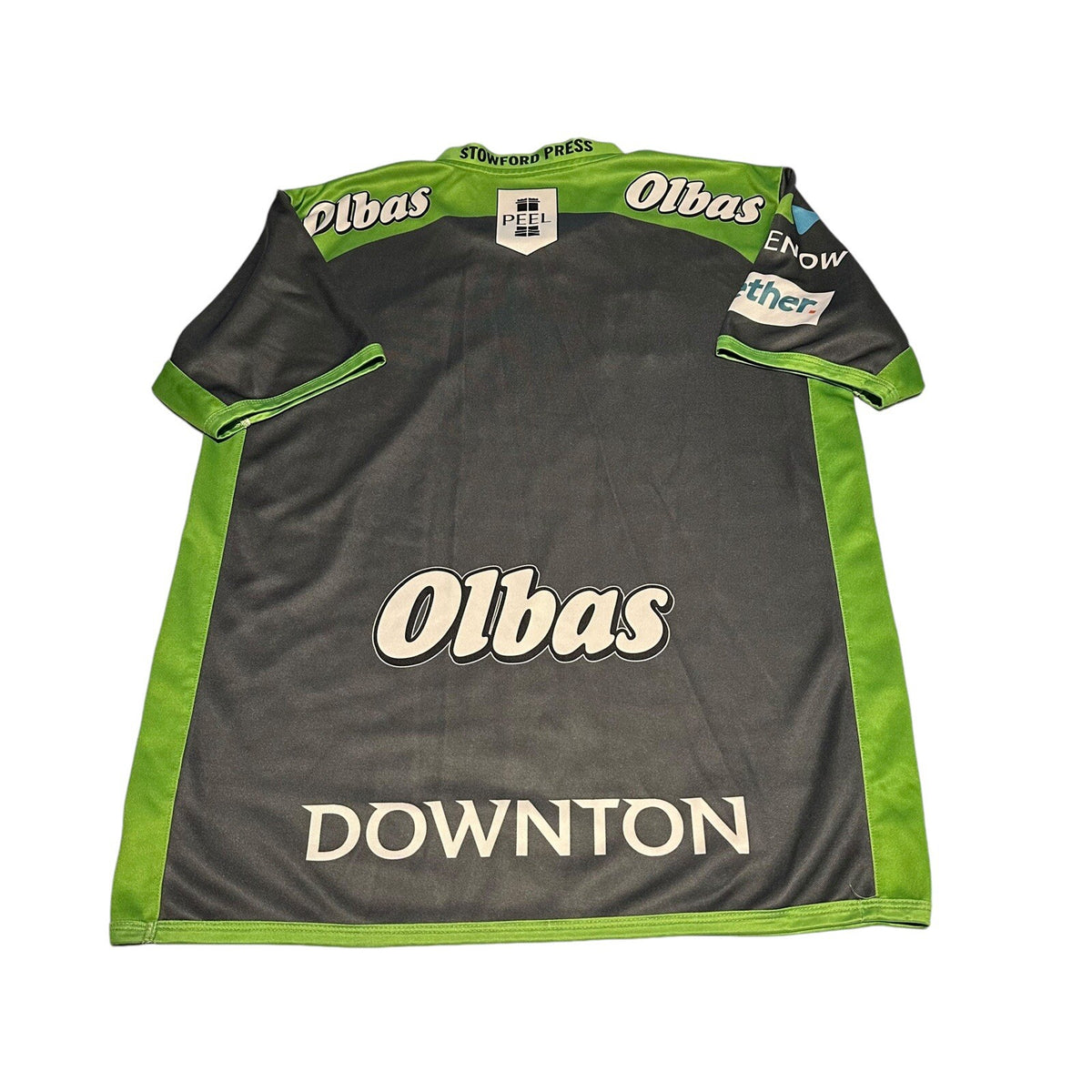 Gloucester Rugby Away Shirt 2017/2018 XBlades XL Grey Green Jersey Top