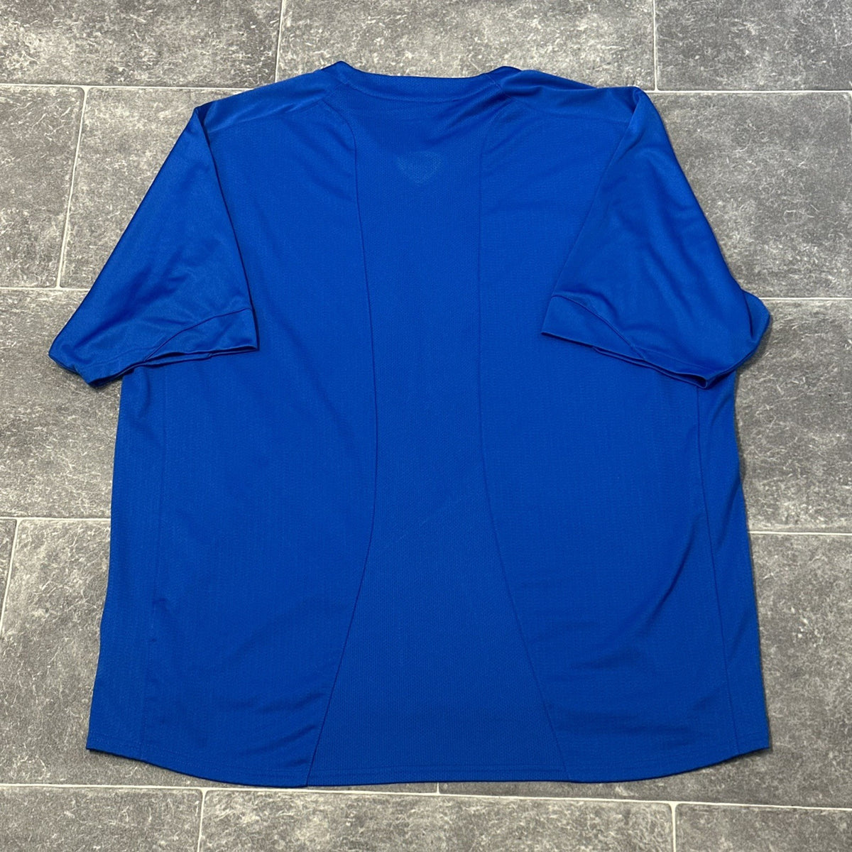Vintage Nike Total 90 Shirt Mens Large Blue Soccer Jersey T90 Y2K 2005
