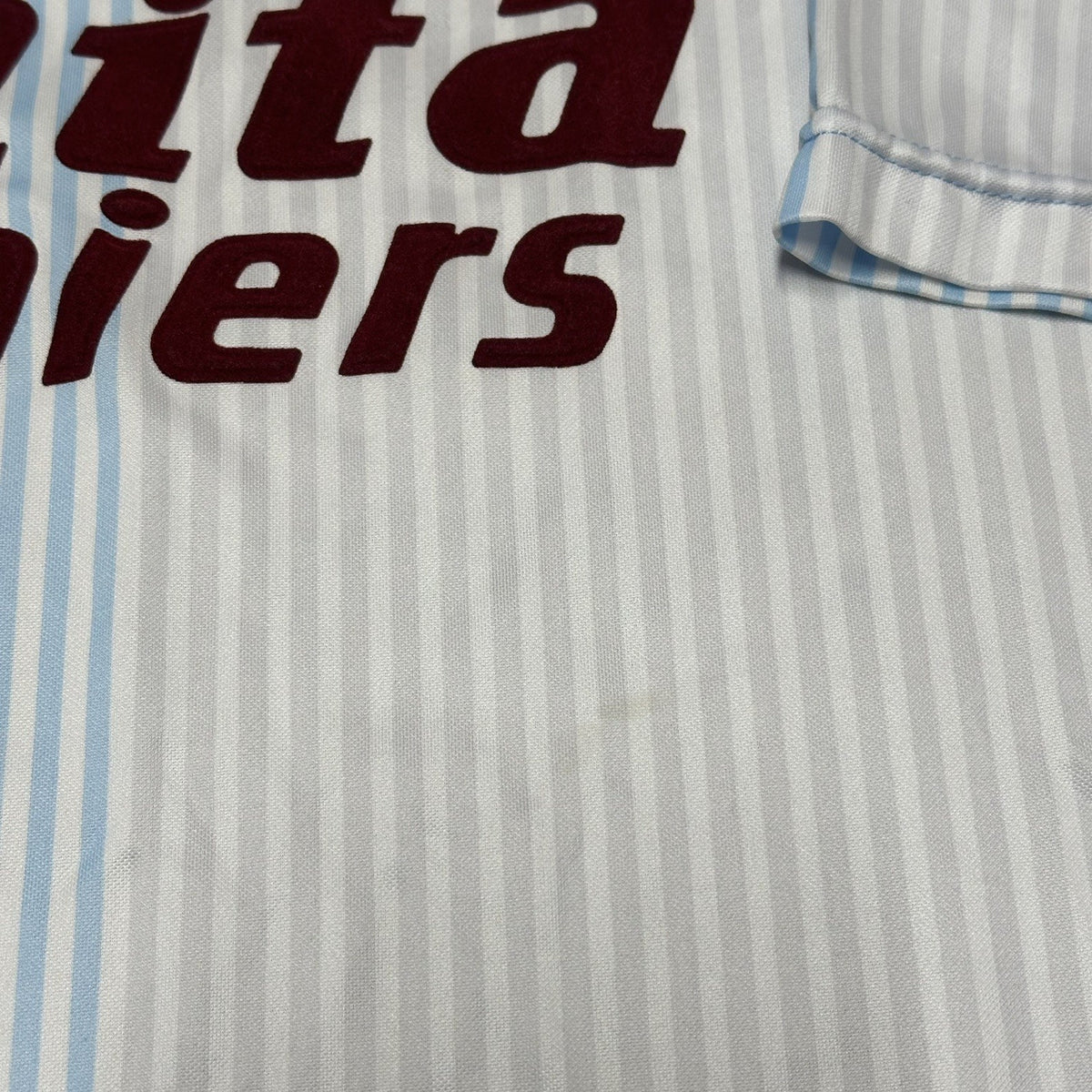 Aston Villa Away Shirt 1987-89 Large Score Draw