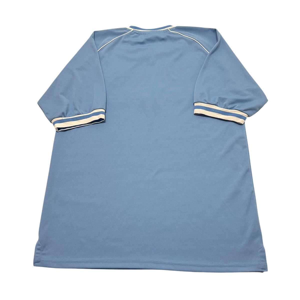 Manchester City 1982 Retro Home Football Shirt Score Draw Saab Adult Medium