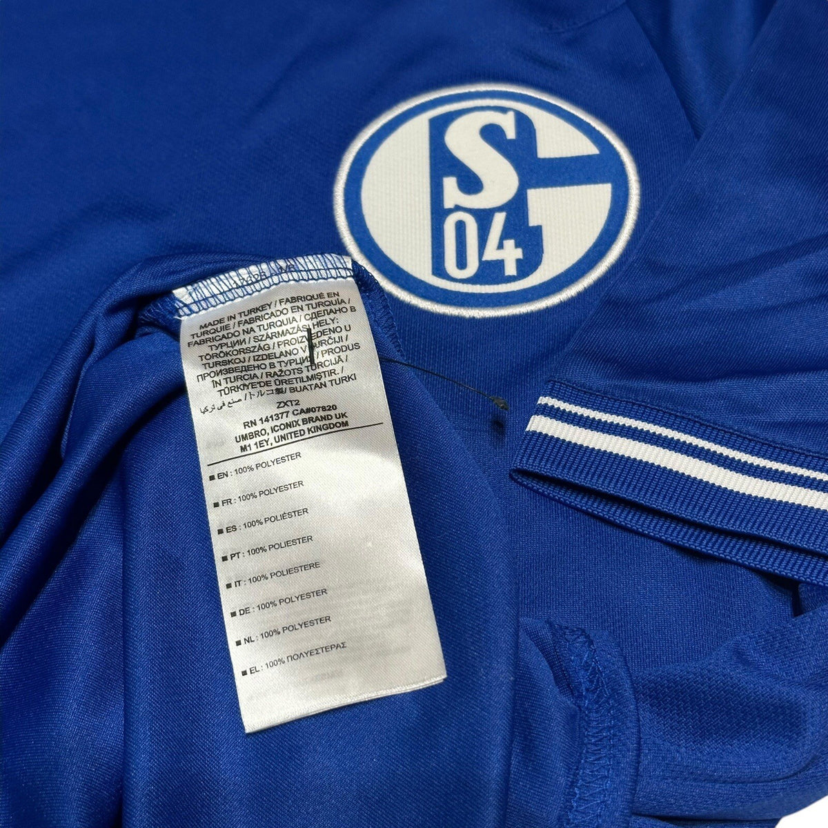 FC Schalke 04 2020 2021 home football shirt jersey Umbro size S