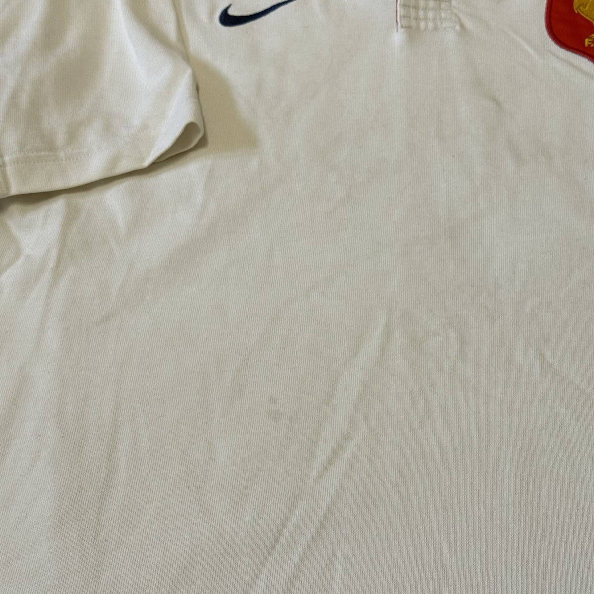 FRANCE NATIONAL RUGBY UNION SHIRT 2003 AWAY SHIRT NIKE MEDIUM