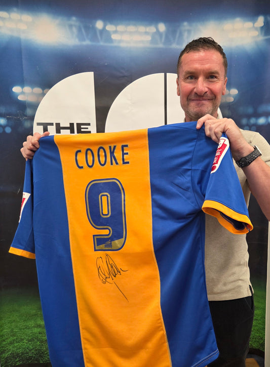 Special Raffle 'End of an Era' Shrewsbury Town Match Shirt- Andy Cooke