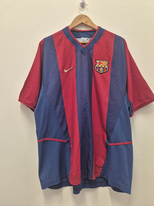 Barcelona 2002/03 Home Shirt XL