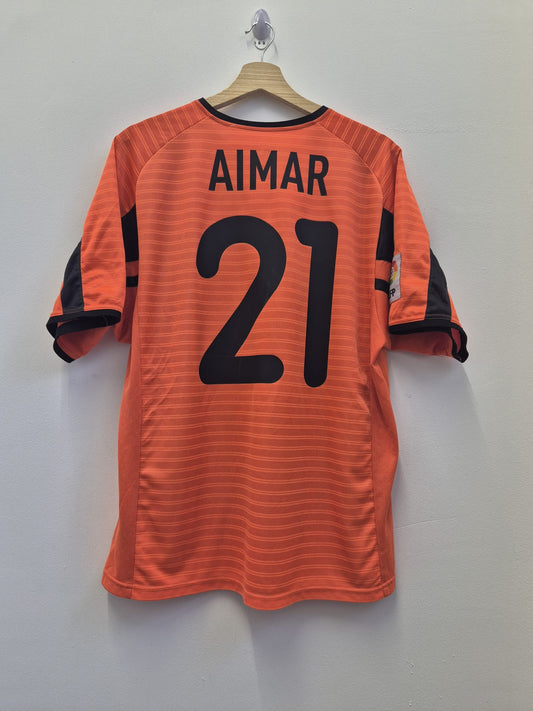 Valencia 2001/02 'Aimar' Away Shirt Medium