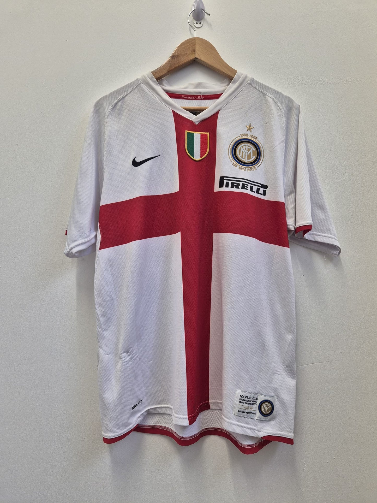 Inter Milan 2007/08 Away Shirt 'Ibrahimovic' Large