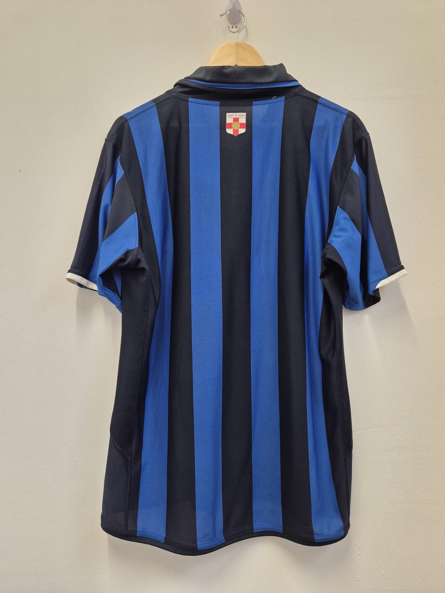Inter Milan 2007/08 Home Shirt '100 Years' Large