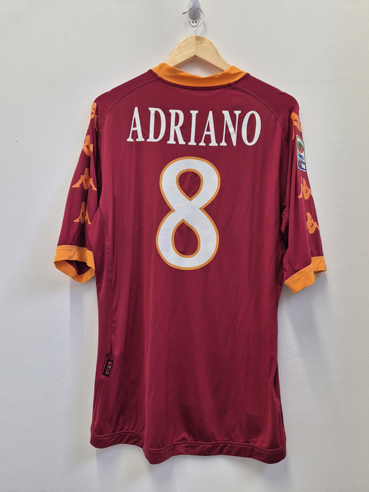Roma 2010/11 'Adriano' Home Shirt XL