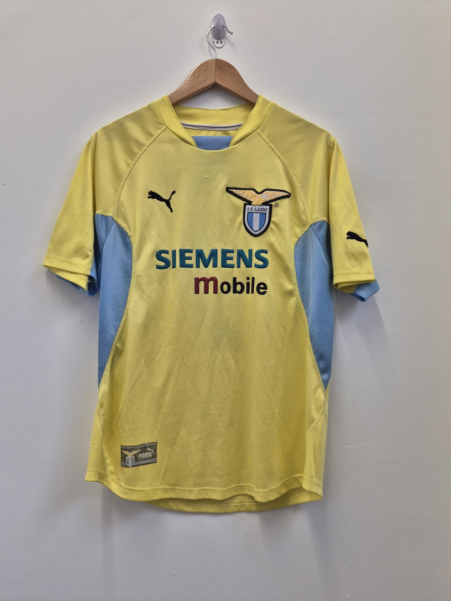 Lazio 2002/03 'Fiore' Away Shirt Medium