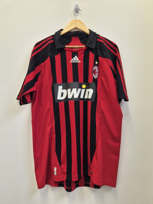AC Milan 2007/08 Home Shirt Large