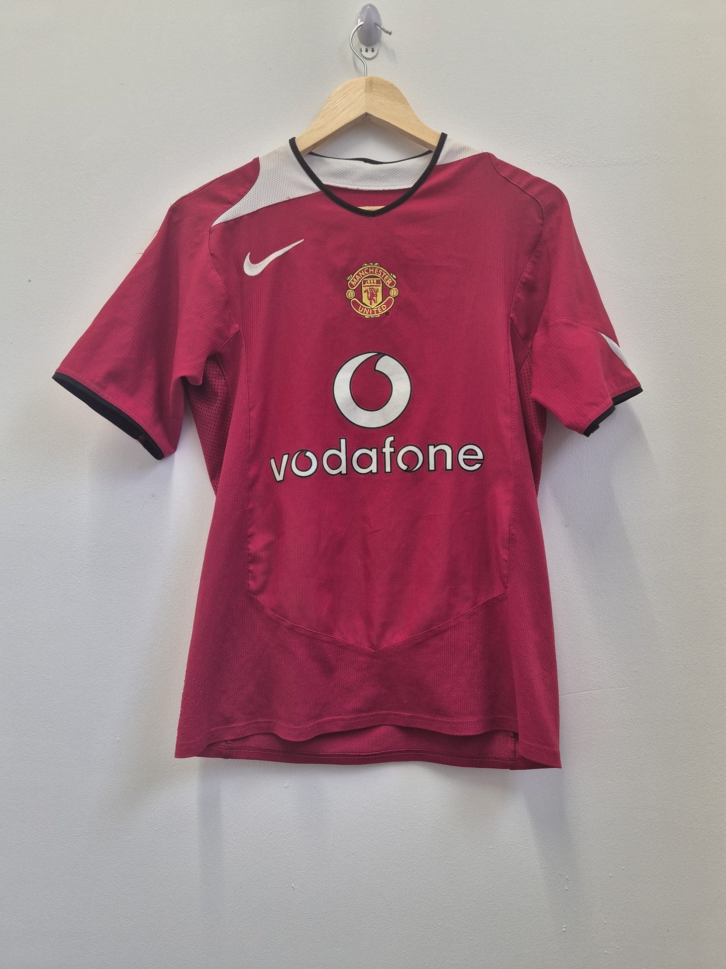 Manchester United 2004/06 'Park' Home Shirt Small