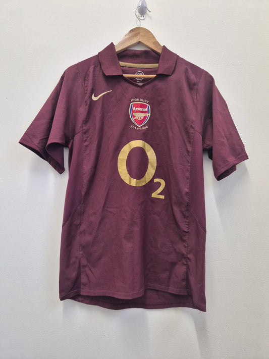 Arsenal 2005/06 Home Shirt Small