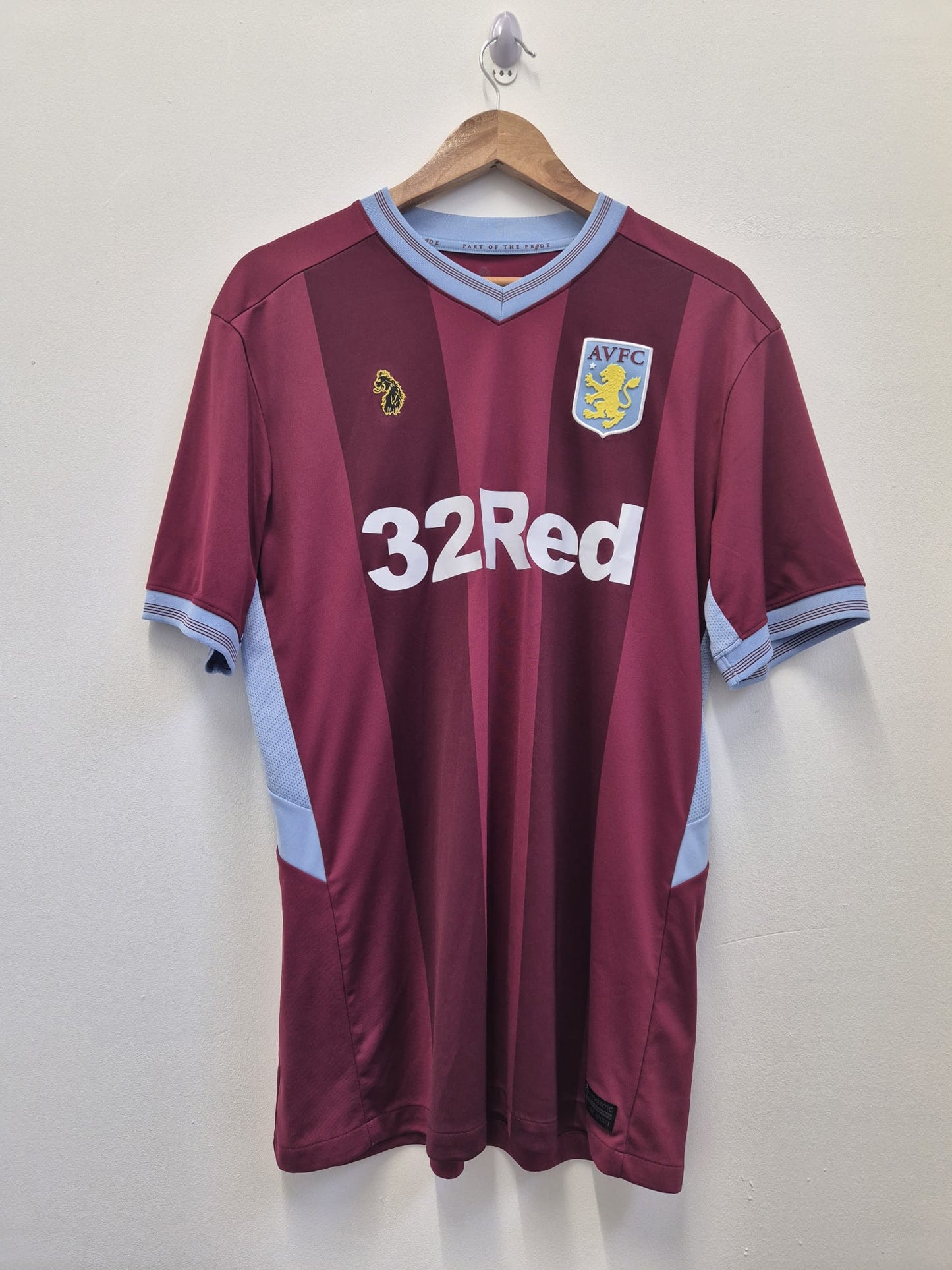 Aston Villa 2018/19 Home Shirt Large
