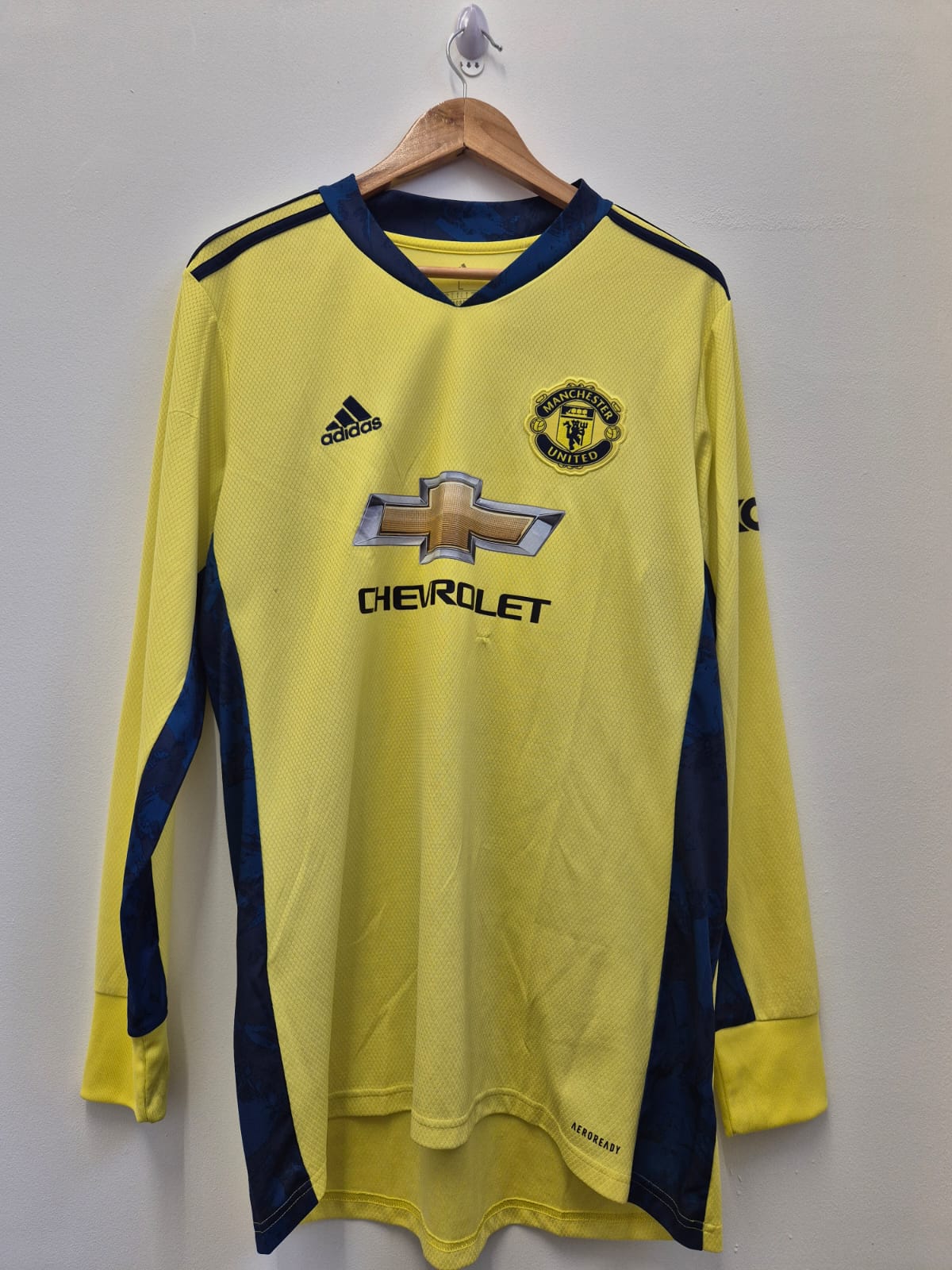 Manchester United 2020/21 Goalkeeper Shirt Large