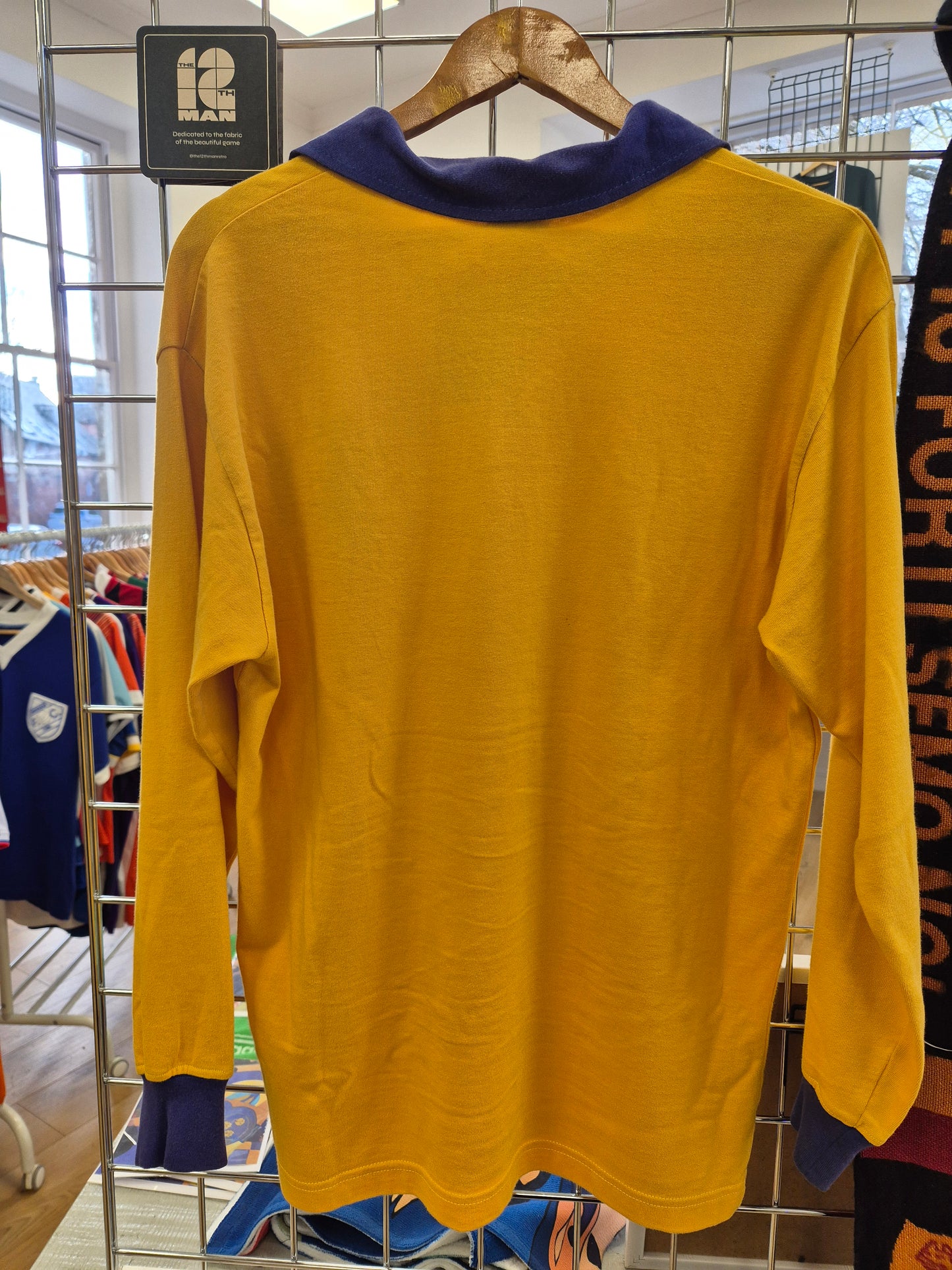 Shrewsbury Town Retro Shirt Re-issue Amber Medium