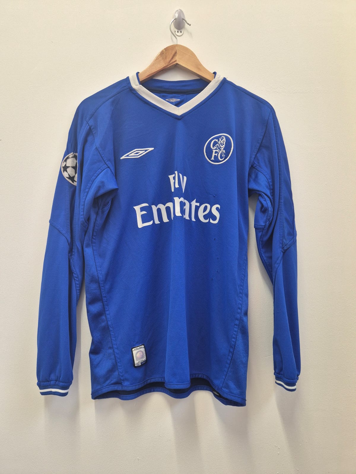 Chelsea 2003/04 'Mutu' Home Reversable Shirt Small