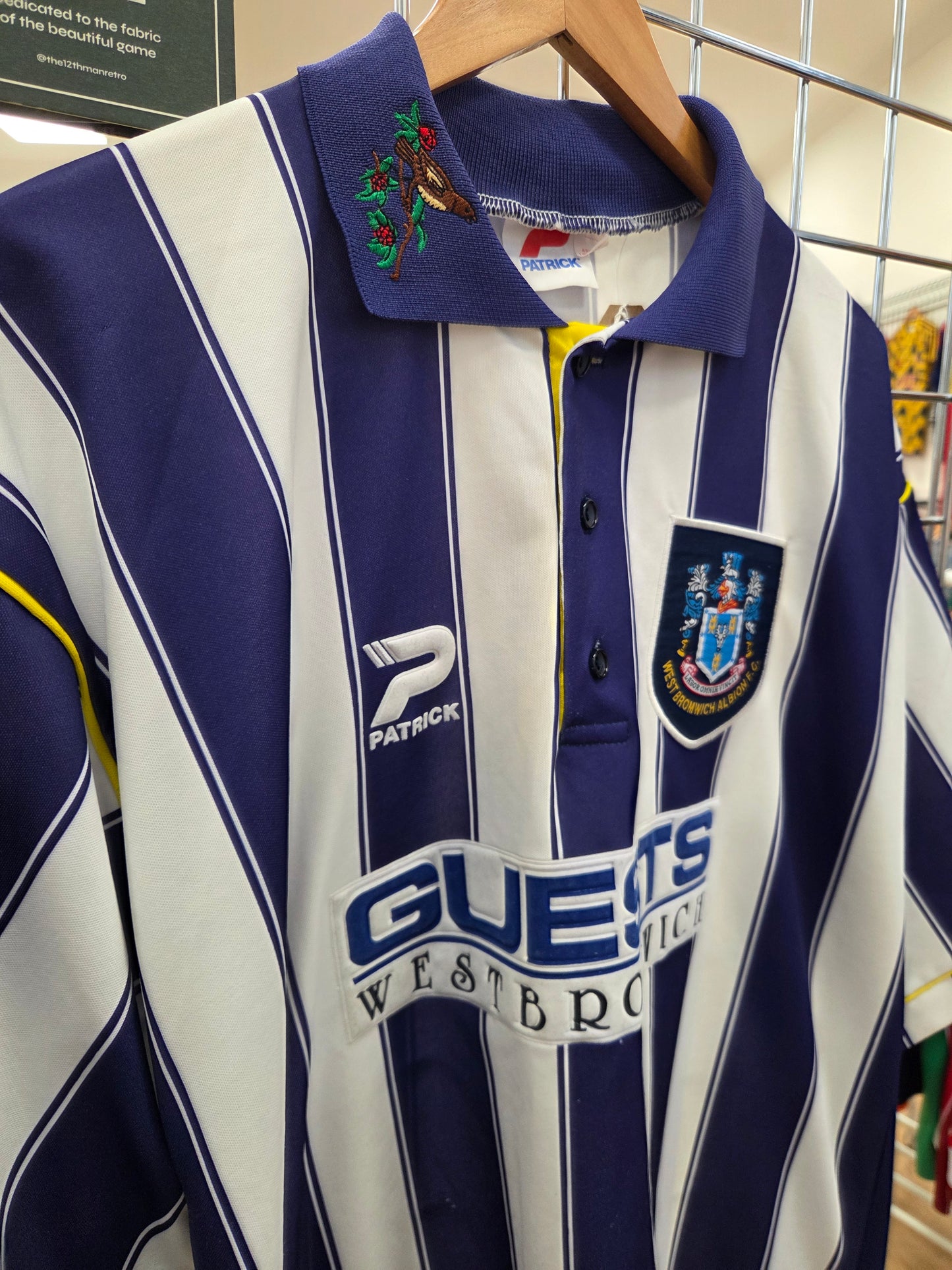 West Bromwich Albion 1995/96 Home Shirt XL