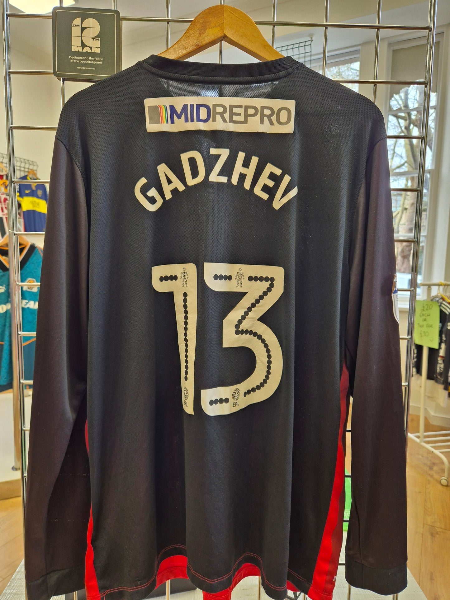 Coventry City 2016/17 'Gadzhev' Away Shirt XXL