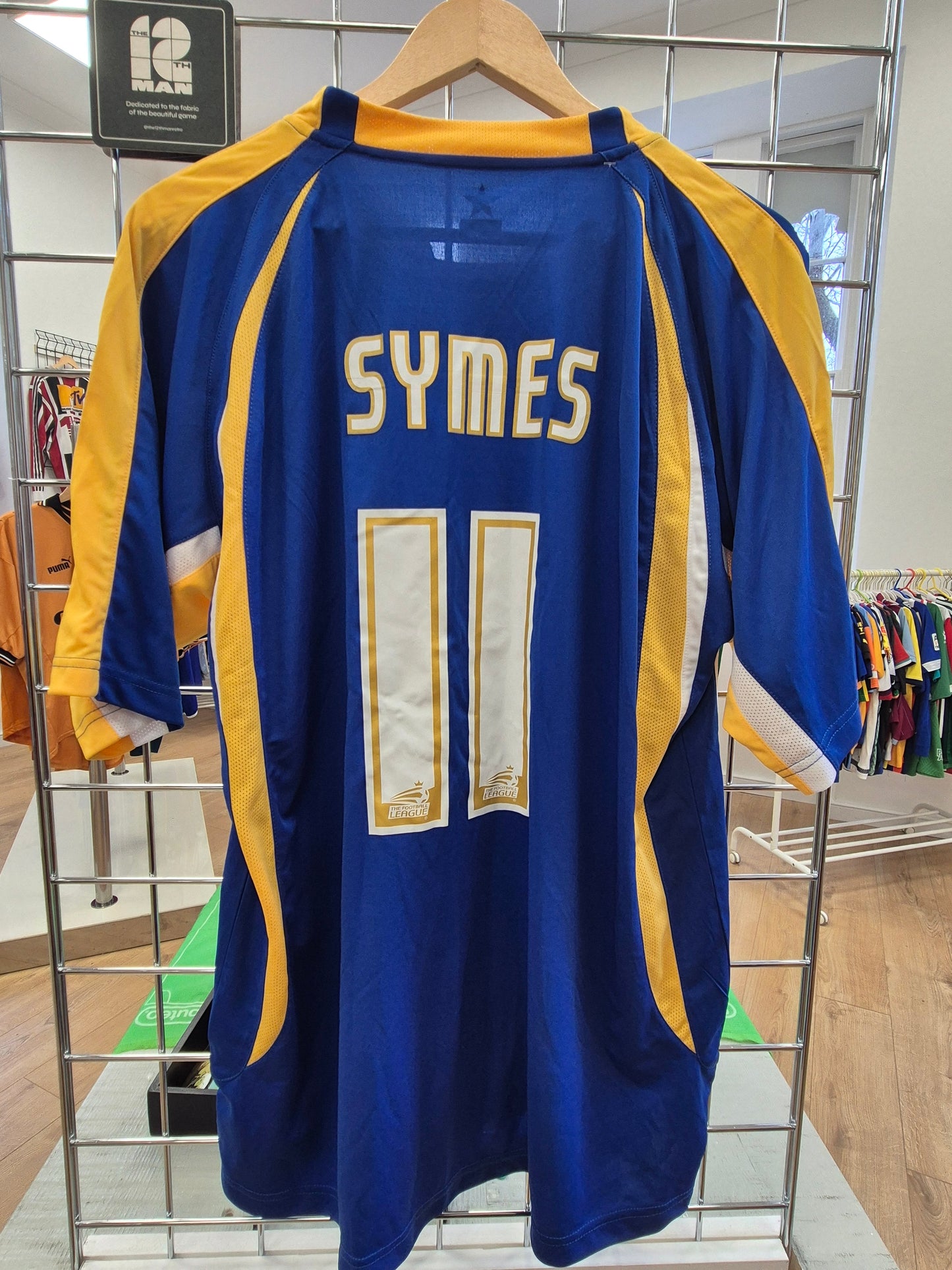 Shrewsbury Town 2008/10 Match Worn 'Symes' Home Shirt XL