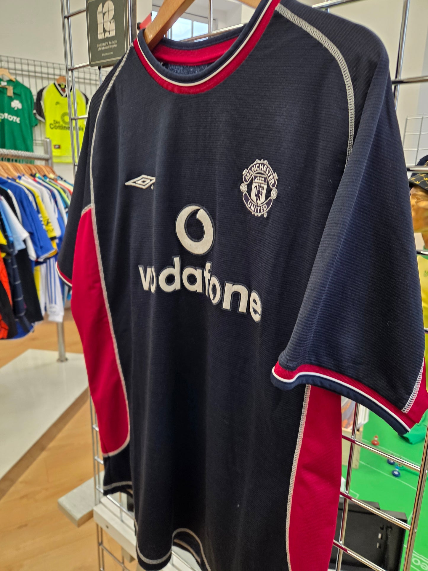 Manchester United 2000/01 'Cole' Third Shirt XL