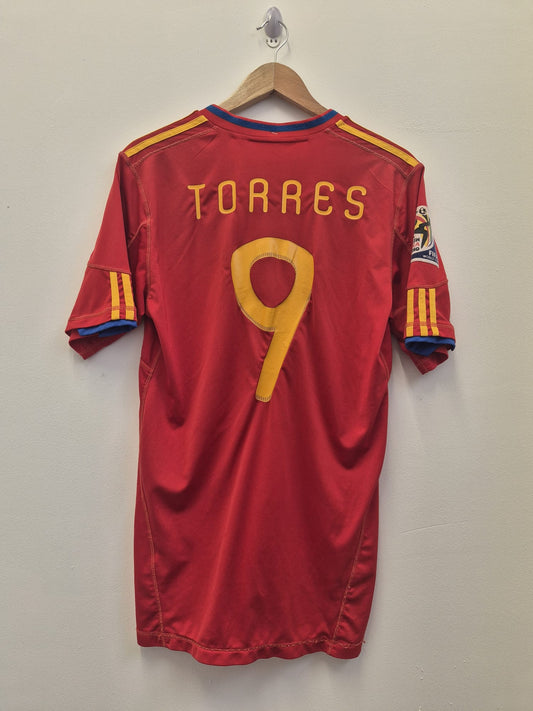 Spain 2010/11 'Torres' Home Shirt Medium