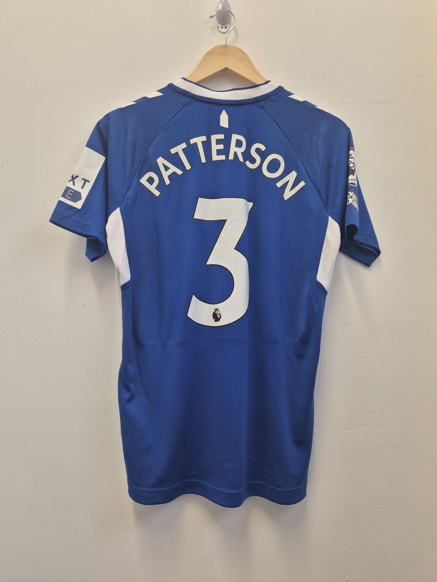 Everton 2024/25 'Patterson' Player Version Poppy Home Shirt Small