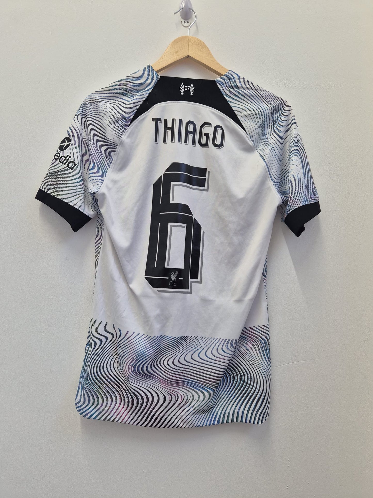 Liverpool 2022/23 'Thiago' Away Shirt Small
