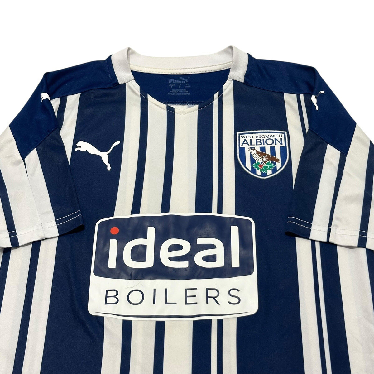 WEST BROMWICH ALBION 2020/2021 HOME FOOTBALL SHIRT JERSEY PUMA S SMALL