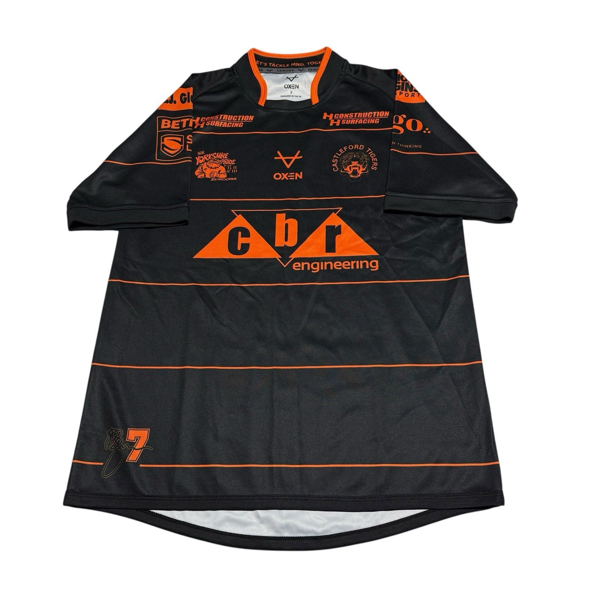 Castleford Tigers Rugby League Shirt Jersey Size Small