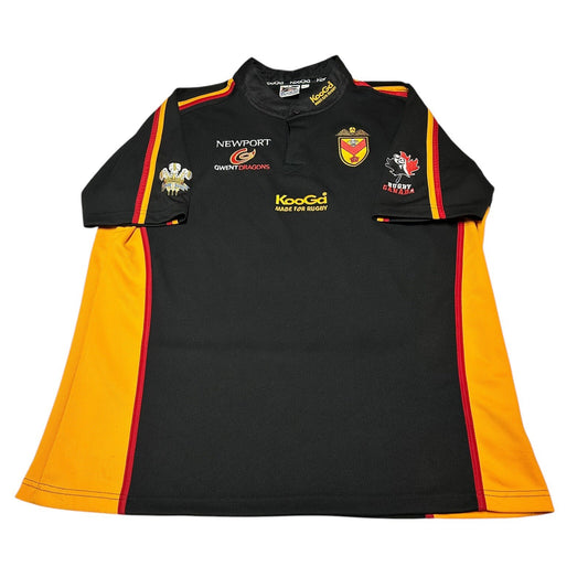 Newport Gwent Dragons Kooga Rugby Union Home Shirt Limited Edition Size 3XL