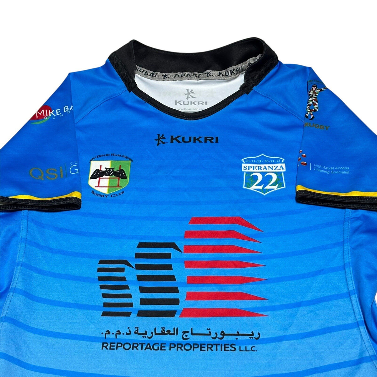 Abu Dhabi Harlequins Kukri Rugby Jersey Shirt UAE Size 2XL 46”