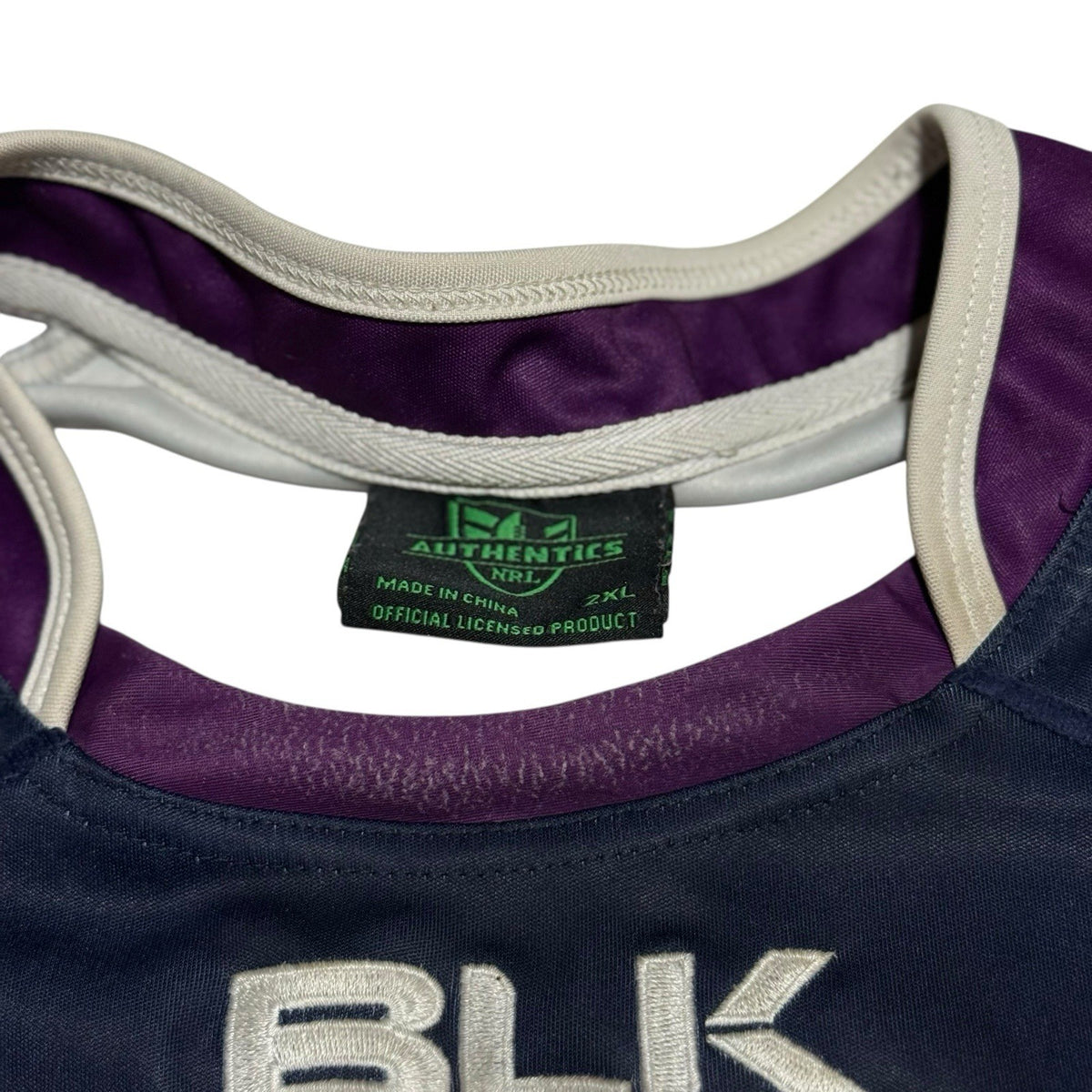 Melbourne Storm NRL Authentics Jersey Size XXL | BLK