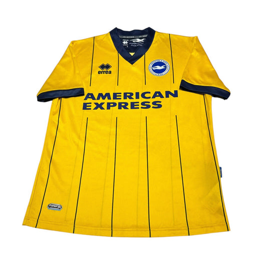 Brighton & Hove Albion 2011/2013 AWAY Football Shirt Errea Size Small
