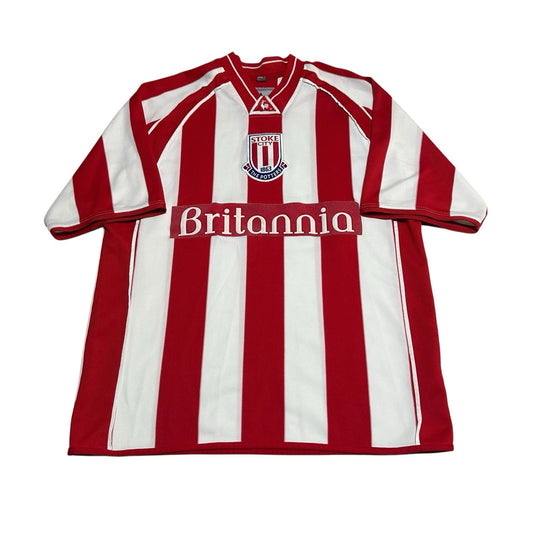 STOKE CITY 2001/2003 HOME FOOTBALL SHIRT LE COQ SPORTIF VINTAGE JERSEY SIZE S