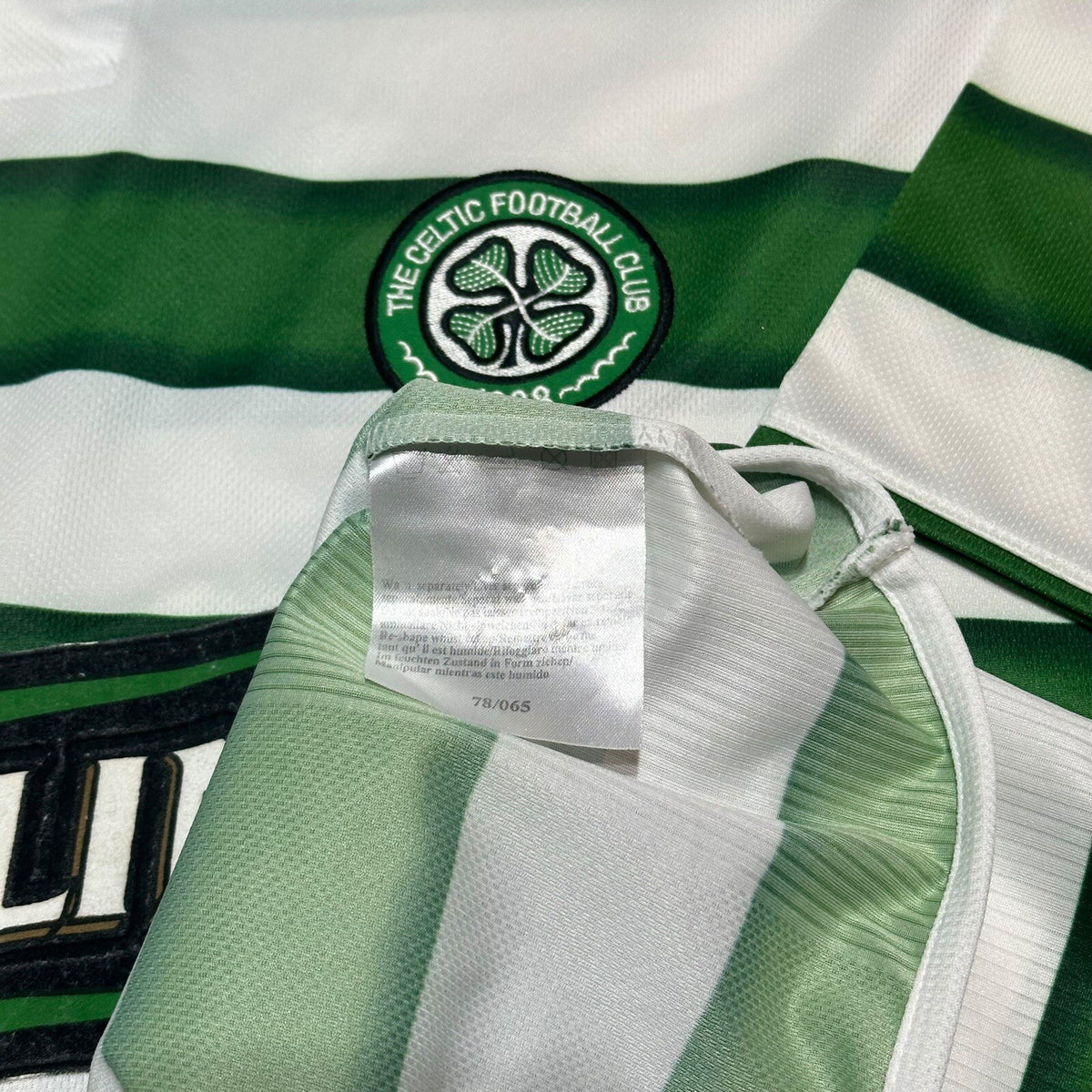 Celtic Home Football Shirt 2003/04 Size Large Soccer Jersey