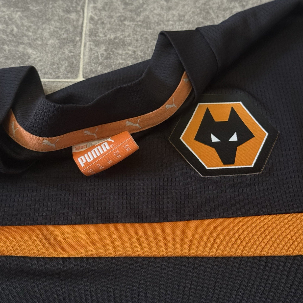 Wolverhampton Wanderers 2013-2014 Puma Football Shirt Jersey Men's XL